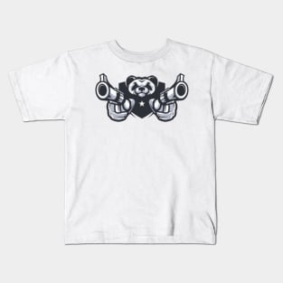 airsoft panda Kids T-Shirt